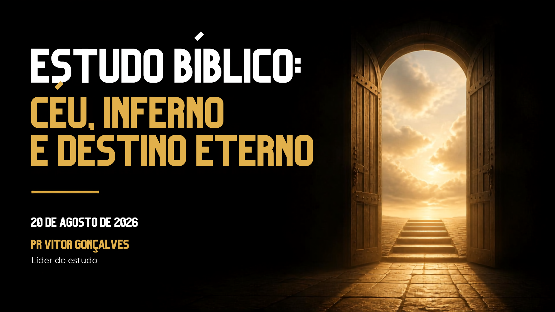 O inferno não é uma invenção da igreja.