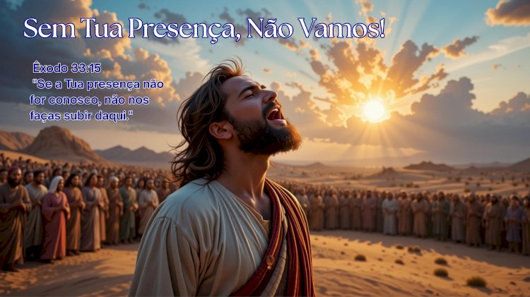 Sem Tua Presença, Não Vamos!